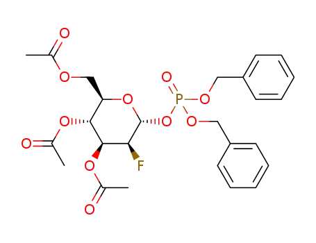dibenzyl (3,4,6-tri-O-acetyl-2-deoxy-2-fluoro-α-D-mannopyranosyl)phosphate