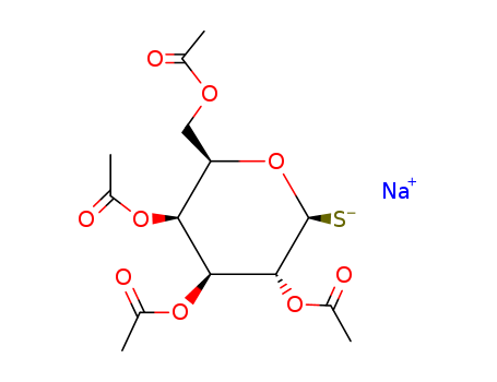 b-D-Galactopyranose, 1-thio-,2,3,4,6-tetraacetate, sodium salt (9CI)
