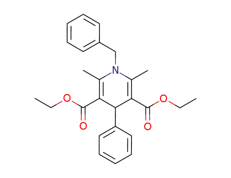 diethyl 1-benzyl-2,6-dimethyl-4-phenyl-1,4-dihydro-3,5-pyridinedicarboxylate