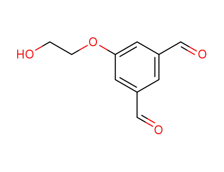 1,3-Benzenedicarboxaldehyde, 5-(2-hydroxyethoxy)-