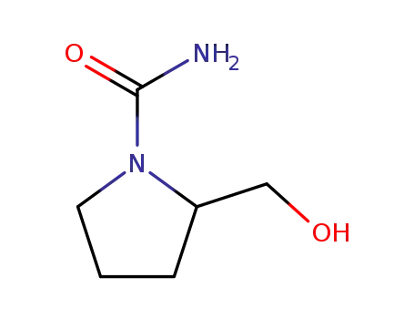 Molecular Structure of 578740-82-6 (1-Pyrrolidinecarboxamide,2-(hydroxymethyl)-(9CI))