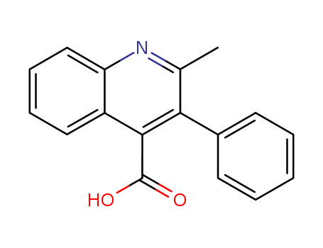 2-methyl-3-phenyl-quinoline-4-carboxylate cas  6319-87-5
