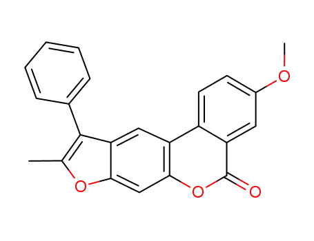 3-methoxy-9-methyl-10-phenyl-[1]benzofuro[6,5-c]isochromen-5-one
