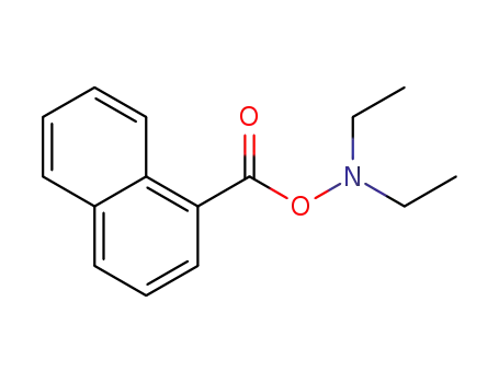 Molecular Structure of 1621478-72-5 (N,N-diethyl-O-(1-naphthoyl)hydroxylamine)