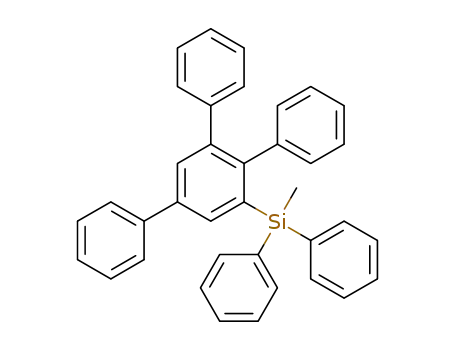 1-methyl(diphenyl)silyl-2,3,5-triphenylbenzene