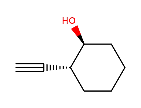 Molecular Structure of 612040-77-4 (trans-2-Ethinylcyclohexanol)
