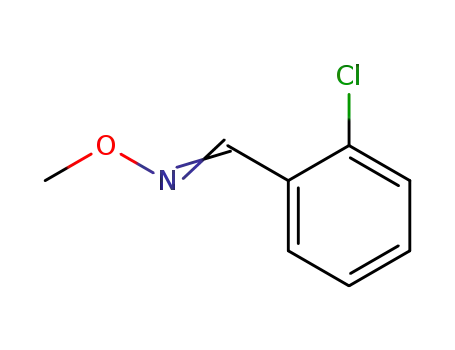 Molecular Structure of 33513-35-8 (2-Chlorobenzaldehyde O-methyl oxime)