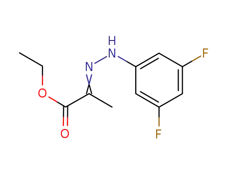 ethyl 2-(3,5-difluorophenylhydrazino)propionate