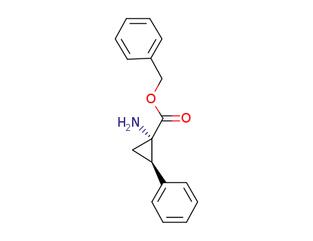 benzyl (1S,2R)-1-amino-2-phenylcyclopropanecarboxylate