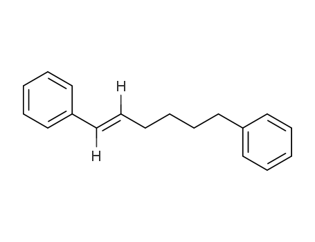 Molecular Structure of 73675-55-5 ((E)-hex-1-ene-1,6-diyldibenzene)