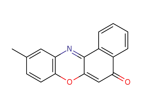 Molecular Structure of 1924-20-5 (5H-Benzo[a]phenoxazin-5-one, 10-methyl-)