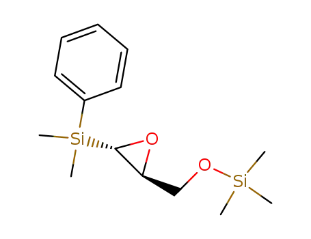 (2S,3S)-2-(Dimethyl-phenyl-silanyl)-3-trimethylsilanyloxymethyl-oxirane