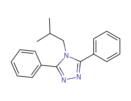 4H-1,2,4-Triazole, 4-(2-methylpropyl)-3,5-diphenyl-