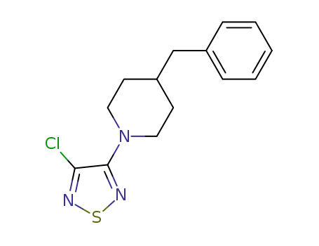 3-(4-benzylpiperidin-1-yl)-4-chloro-1,2,5-thiadiazole