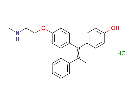 Molecular Structure of 1197194-41-4 (Endoxifen (hydrochloride))