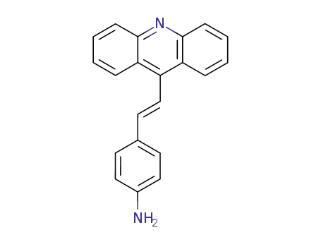 Molecular Structure of 134591-99-4 ((E)-9-(4-aminostyryl)acridine)