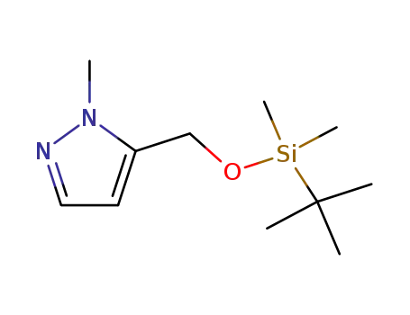 5-tert-butyldimethylsilyloxymethyl-1-methylpyrazole