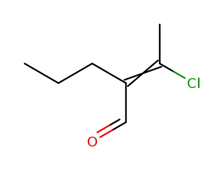 Pentanal, 2-(1-chloroethylidene)-