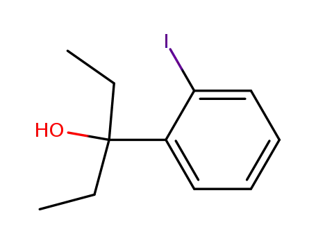 3-(2-iodophenyl)pentzn-3-ol