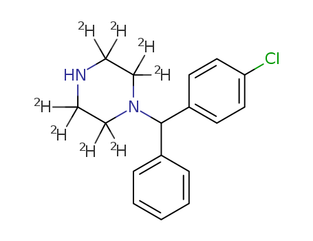1-[(4-Chlorophenyl)phenylmethyl]piperazine-d8