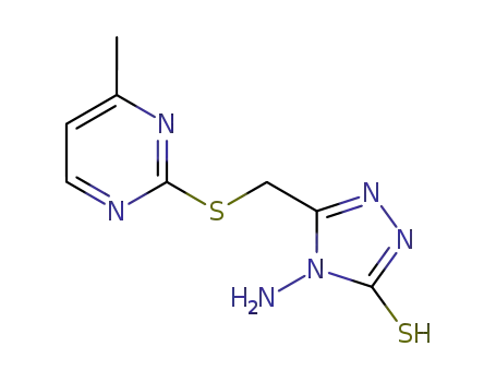 C<sub>8</sub>H<sub>10</sub>N<sub>6</sub>S<sub>2</sub>