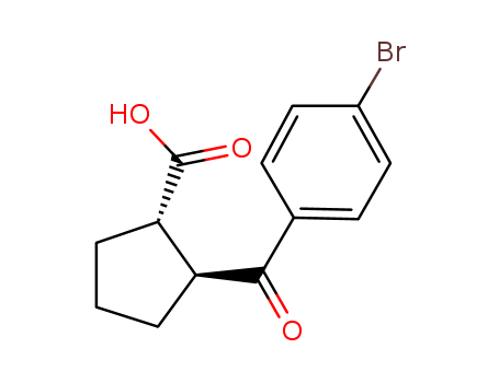(1S,2S)-2-(4-broMobenzoyl)cyclopentanecarboxylic acid