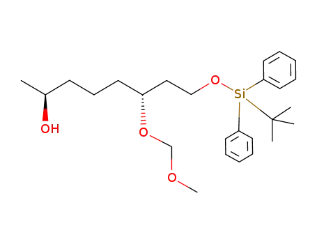 2-Octanol, 8-[[(1,1-dimethylethyl)diphenylsilyl]oxy]-6-(methoxymethoxy)-,
(2S,6R)-