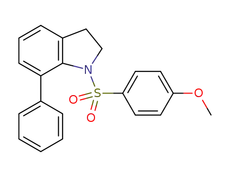 1-((4-methoxyphenyl)sulfonyl)-7-phenylindoline