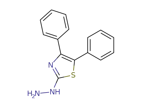 2-hydrazino-4,5-diphenyl-thiazole