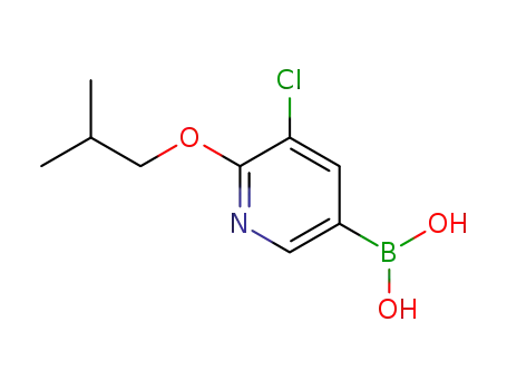 5- 클로로 -6- 이소부 톡시 피리딘 -3- 일보 론산