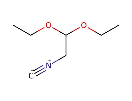 Molecular Structure of 15586-32-0 (1,1-DIETHOXY-2-ISOCYANOETHANE)
