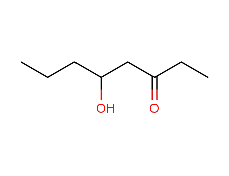 Molecular Structure of 29649-20-5 (3-Octanone, 5-hydroxy-)