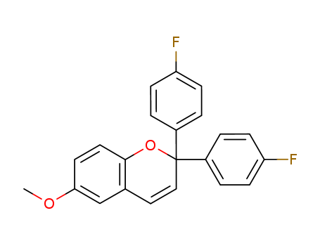2H-1-Benzopyran, 2,2-bis(4-fluorophenyl)-6-methoxy-