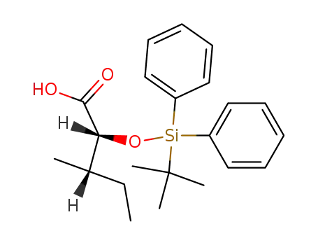 (2R,3S)-2-(tert-butyldiphenylsilyl)oxy-3-methylpentanoic acid