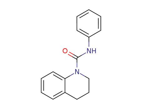 Molecular Structure of 349454-54-2 (1(2H)-Quinolinecarboxamide,3,4-dihydro-N-phenyl-(9CI))
