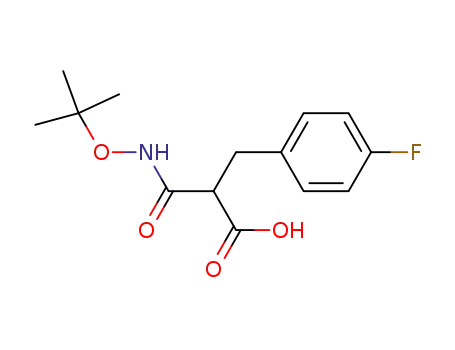 N-tert-butoxy-2-(4-fluorobenzyl)malonamic acid