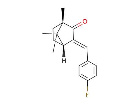 Bicyclo[2.2.1]heptan-2-one,
3-[(4-fluorophenyl)methylene]-1,7,7-trimethyl-, (1S,3E,4R)-