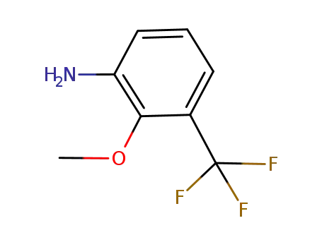 Molecular Structure of 634187-08-9 (3-AMINO-2-METHOXYBENZOTRIFLUORIDE)