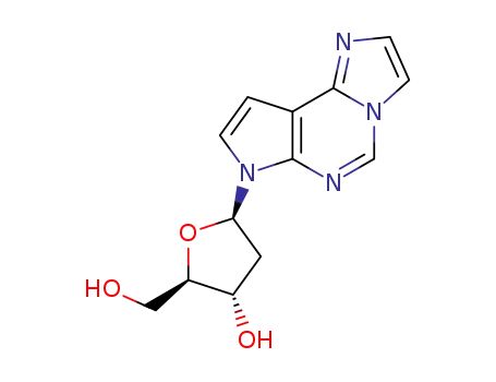 7-(2-deoxy-β-D-erythro-pentofuranosyl)-7H-imidazo[1,2-c]-pyrrolo[2,3-d]pyrimidine