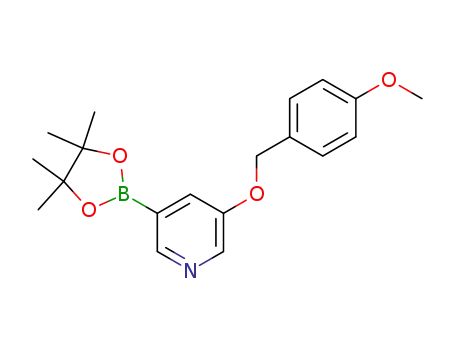 3-[(4-METHOXYPHENYL)METHOXY]PYRIDINE-5-BORONIC ACID PINACOL ESTER