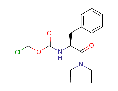 (S)-N-[2-(chloromethyloxycarbonylamino)-3-phenylpropanoyl]-N,N-diethylamine