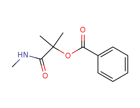 N-methyl-2,2-dimethyl-2-benzoyloxypropionic acid amide