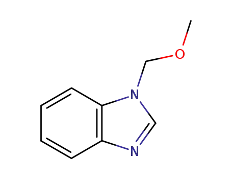 Molecular Structure of 18249-98-4 (1H-Benzimidazole,1-(methoxymethyl)-(9CI))