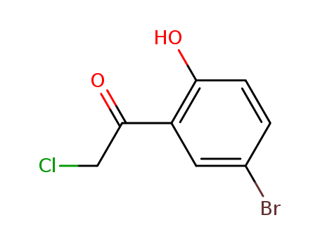 1-(5-bromo-2-hydroxyphenyl)-2-chloroethanone