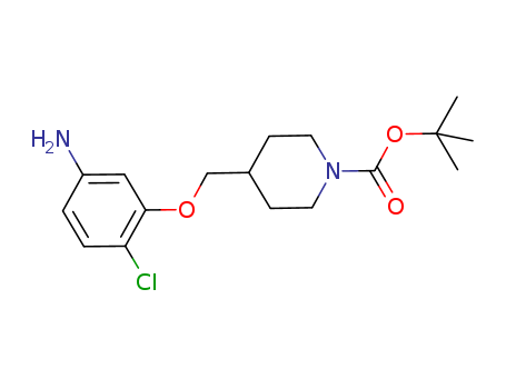 tert-butyl 4-((5-amino-2-chlorophenoxy)methyl)piperidine-1-carboxylate