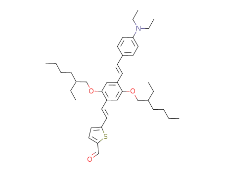 5-{2,5-bis(2-ethylhexyloxy)-4-[4-(diethylamino)styryl]styryl}thiophene-2-carbaldehyde