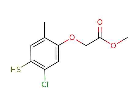 (5-Chloro-4-mercapto-2-methyl-phenoxy)-acetic Acid Methyl Ester
