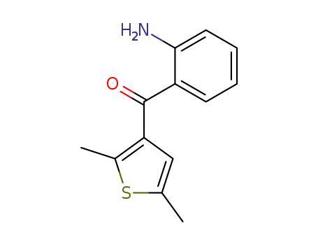 (2-aminophenyl)(2,5-dimethylthiophen-3-yl)methanone