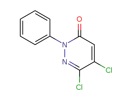 Molecular Structure of 1698-58-4 (5,6-dichloro-2-phenyl-pyridazin-3-one)