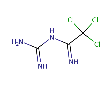 Ethanimidamide, N-(aminoiminomethyl)-2,2,2-trichloro-